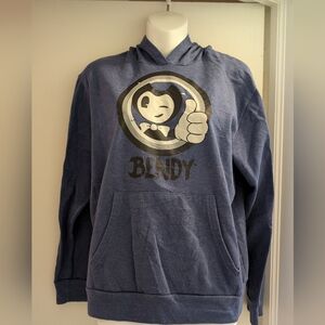 Vintage - Official Bendy - Great Graphic Logo - Premium Hoodie - Youth Size L